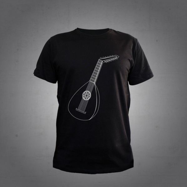 Herşey Nota Ud Siyah T-Shirt Unisex