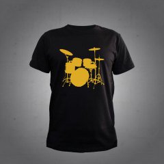 Siyah Bateri Tshirt L