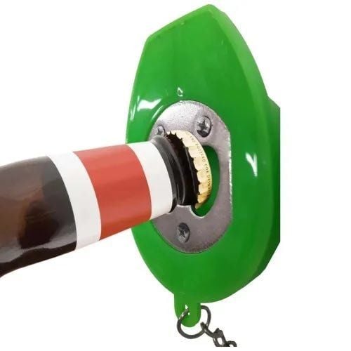 Baret İnşaat Mühendisi Işık Yanan ve Açacak Kullanılabilen Anahtarlık Sarı Renk