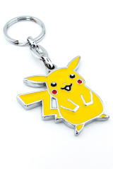 Pikachu Pokemon Sarı Renkli Metal Anahtarlık