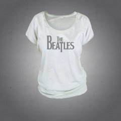 The Beatles Tshirt Kadın L