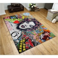 Marliyn Monroe Desenli Salon Halısı