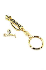 Kemal Atatürk Imzalı Portre Rozetli Anahtarlık