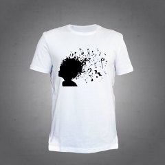 Nota Düşünen Beyaz Tshirt L