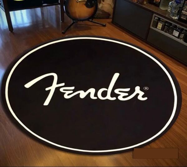 Fender Yuvarlak Halı 100x100