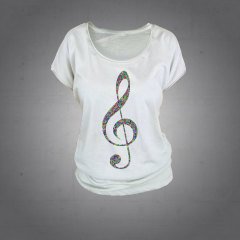 Sol Anahtar Tshirt Kadın L