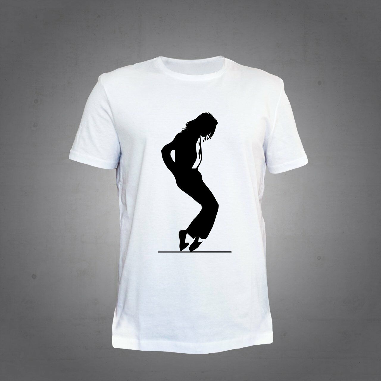 Herşey Nota Michael Jackson Beyaz T-shirt Unisex