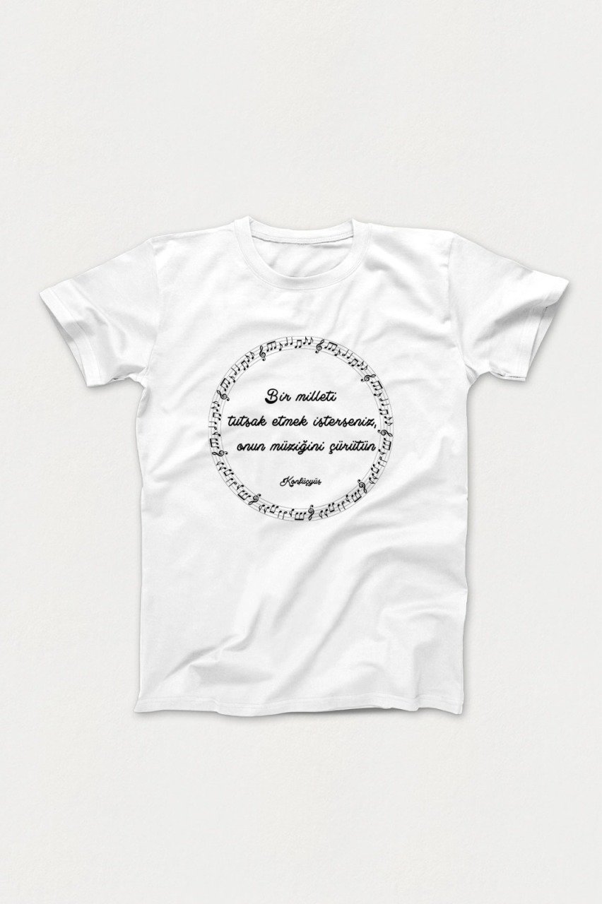 Bir milleti tutsak etmek isterseniz, onun müziğini çürütün Tshirt