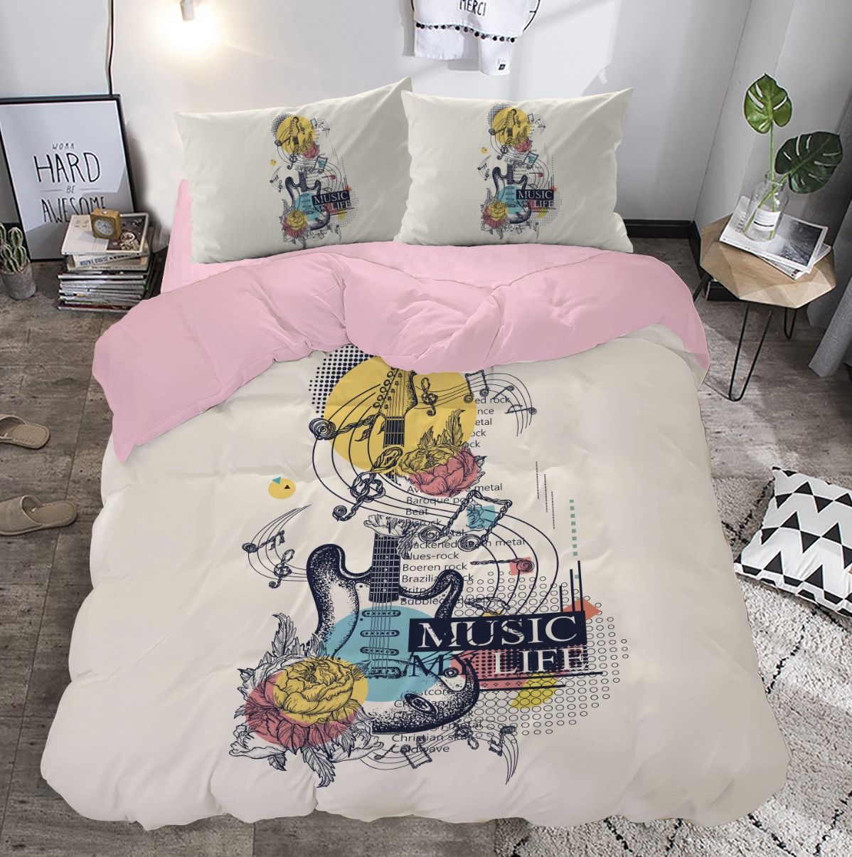 Musi Life Çift Kişilik Nevresim Takımı