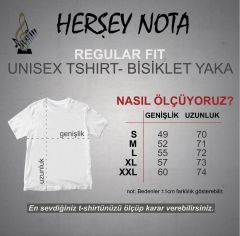 Fa Anahtarı Unisex Tshirt XXL