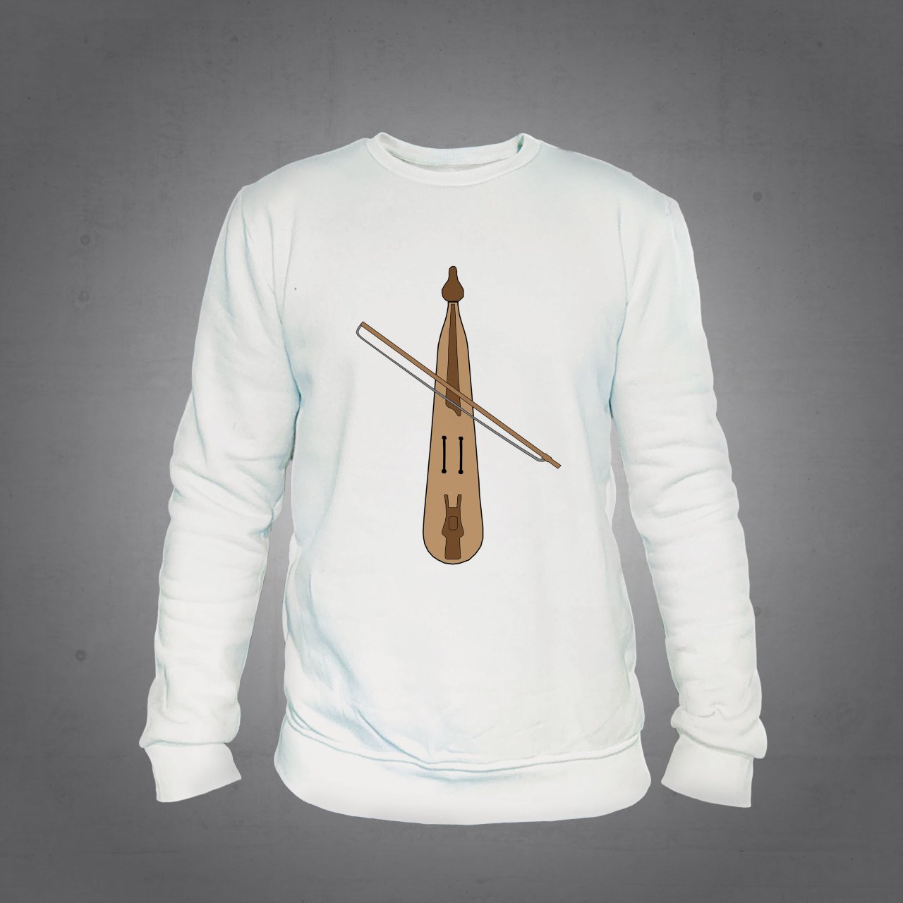 Kemençe Sweatshirt Ekru L