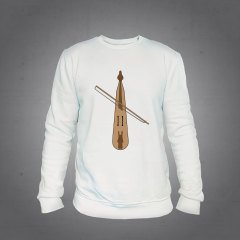 Kemençe Sweatshirt Ekru L