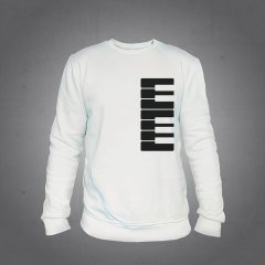 Piyano Sweatshirt Ekru L