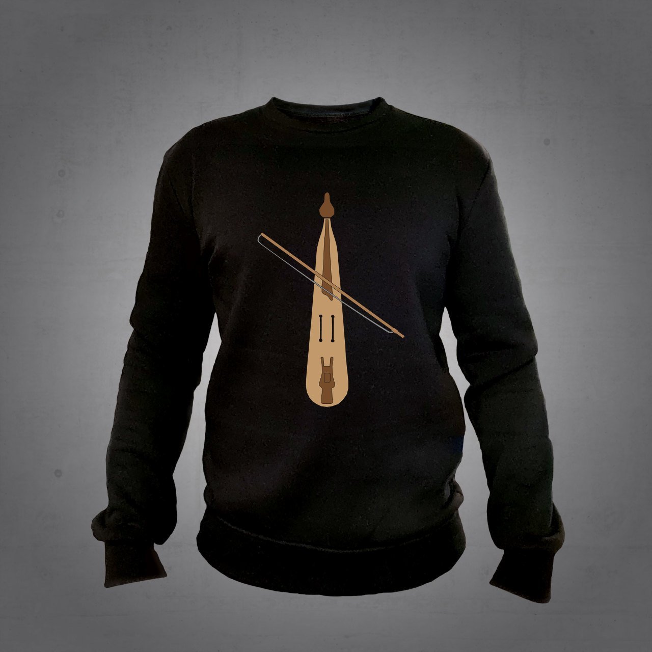 Kemençe Sweatshirt Siyah