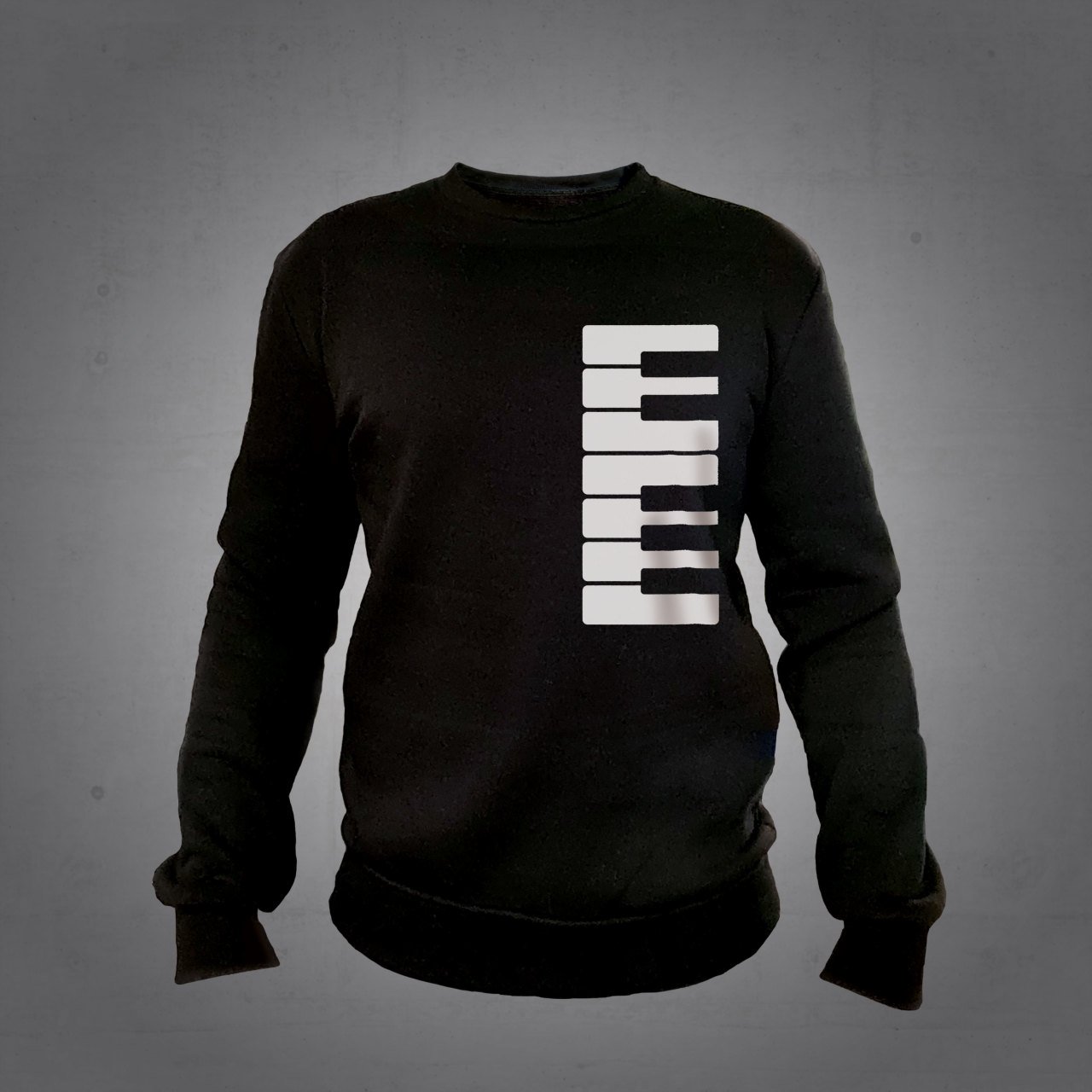 Piyano Dikey Sweatshirt Black L