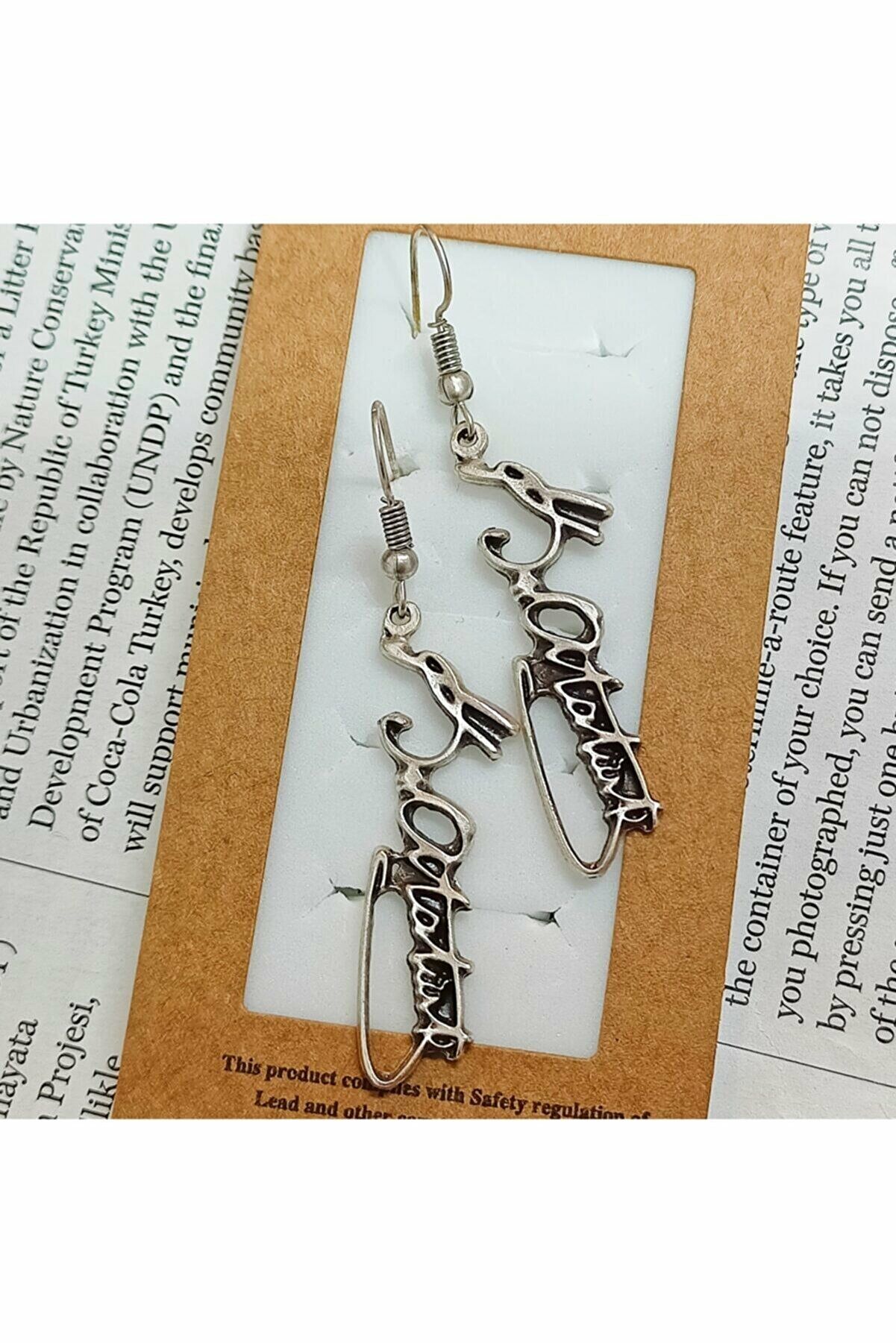 Atatürk İmza Küpe