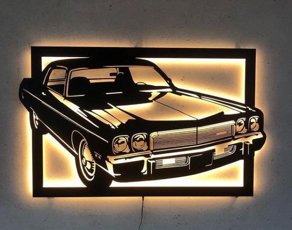 Classic Led Işıklı Tablo