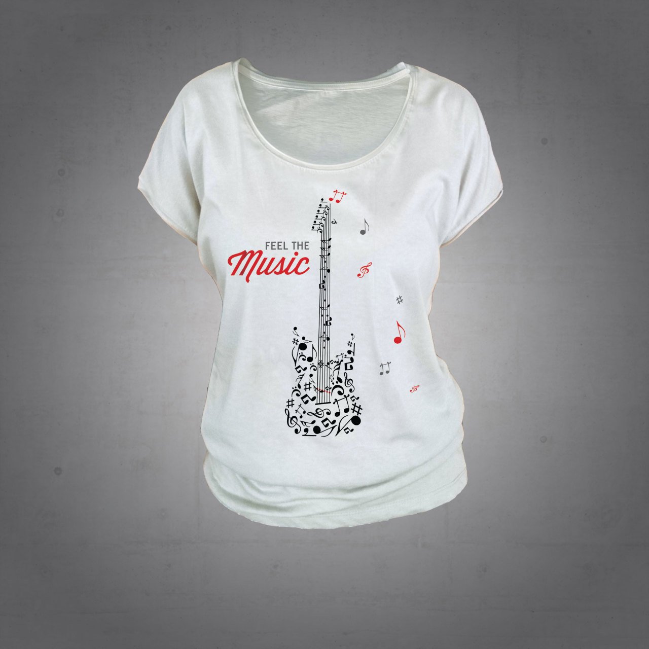 Gitar Tshirt Kadın L