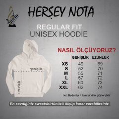 5. Senfoni Notalar Kapüşonlu Sweatshirt Ekru