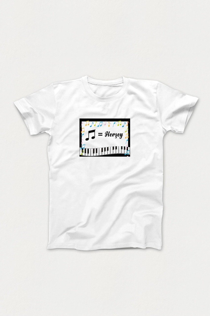 Herşey Nota Tshirt Unisex