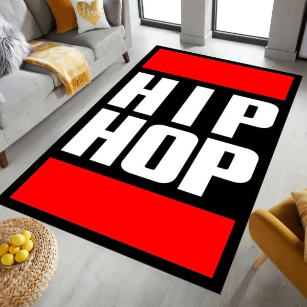 Hip Hop Yazılı Halı