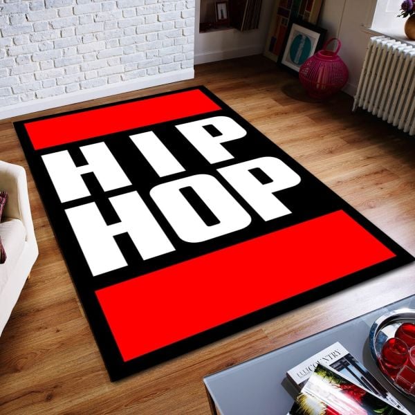 Hip Hop Yazılı Halı
