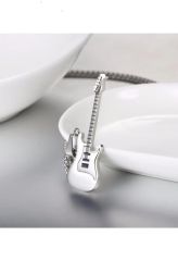 Yüksek Kalite Çelik Titanyum Gitar Kolye Metal Renk