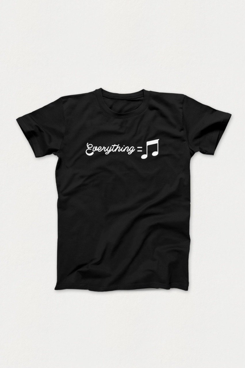 Herşey Nota Tshirt Kadın&Erkek L