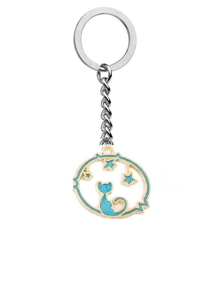 Little Prince Küçük Prens Ve Tilki Best Friends Dostluk Sembolü Düz Anahtarlık