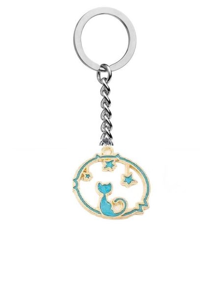 Little Prince Küçük Prens Ve Tilki Best Friends Dostluk Sembolü Düz Anahtarlık