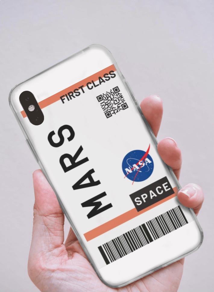 Nasa Bileti iPhone Telefon Kılıfı