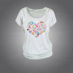 Nota Kalp Tshirt Kadın L