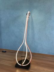 Telli Eşikli ve Burgulu Saz Bağlama Aydınlatma Lambader 150cm x 50cm