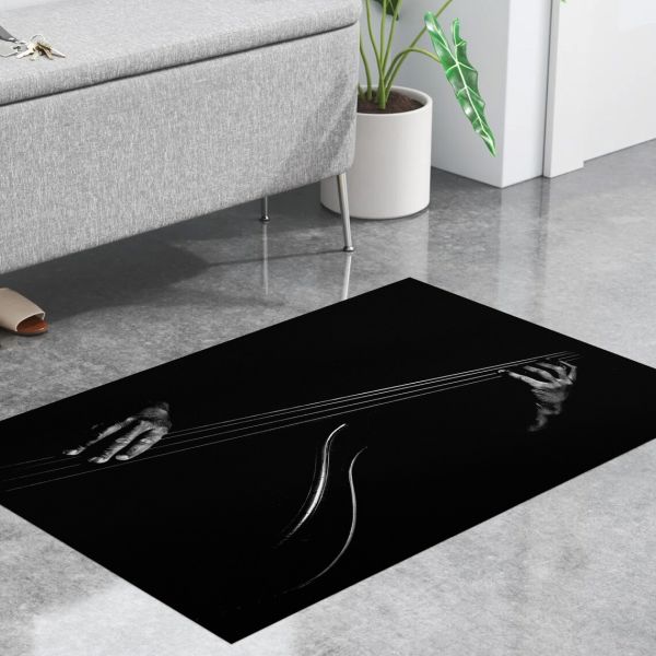 Violin Çello Desen Müzik Müzisyen Halı