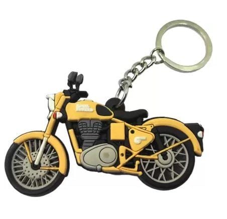 Royal Sarı Motorsiklet veya Çanta Süsü Hediye