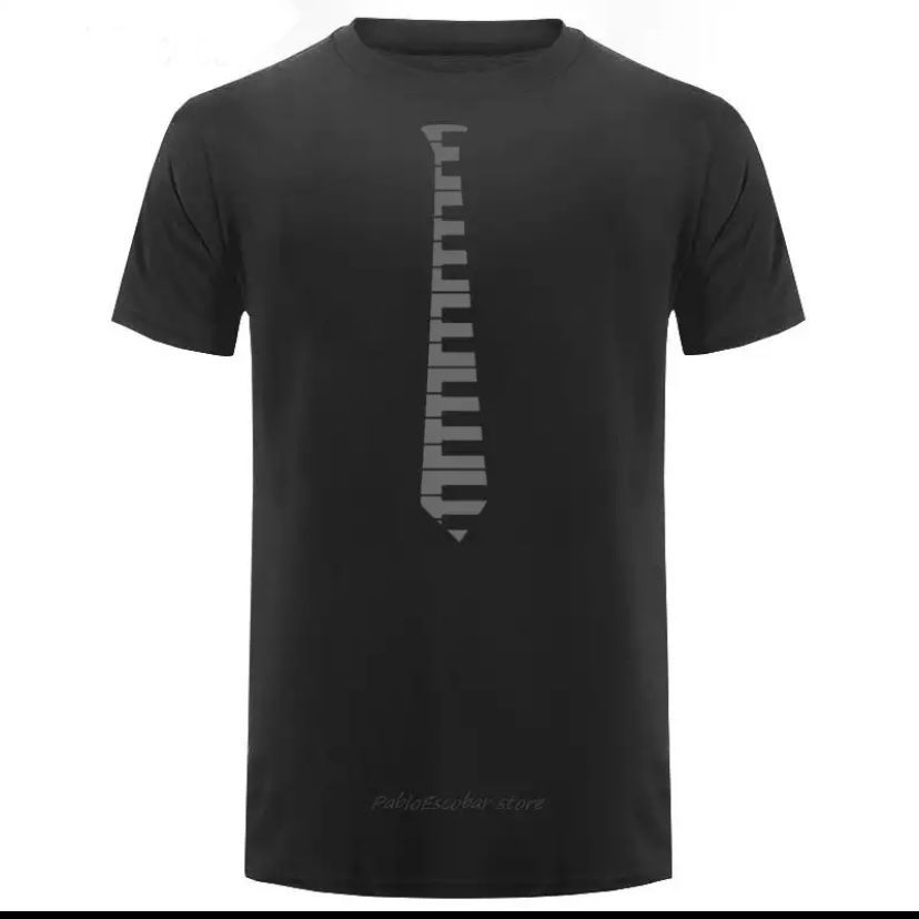 Piyano Kravat Unisex Tshirt