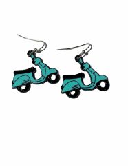 Vespa Motorsiklet Küpe