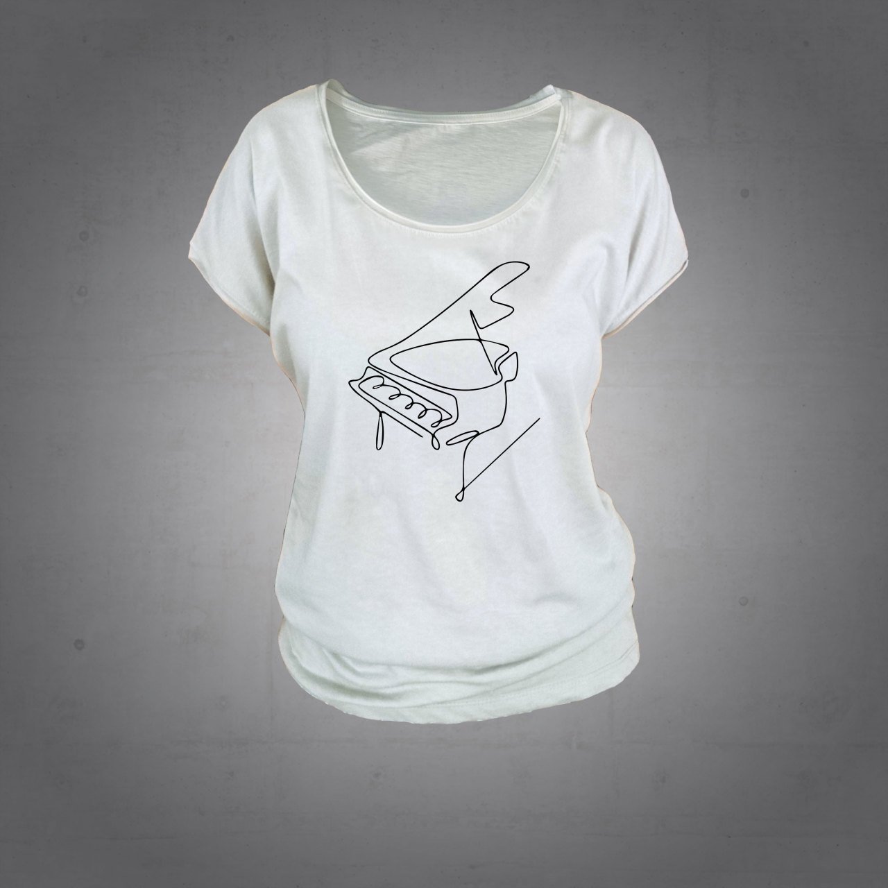 Piyano Tshirt Kadın