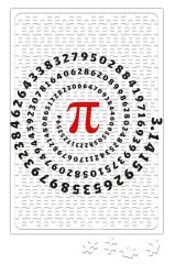Pi Sayısı Puzzle 240 Parça Yapboz