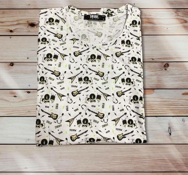 Herşey Nota Gitar Nota  Tshirt Unisex