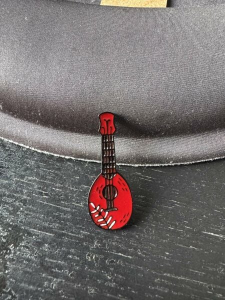 Mandolin Rozet Müzik Müzisyen Hediye