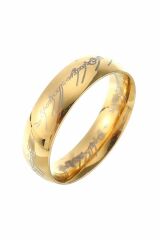 Lord Of The Rings Sırlar Yüzüğü Yüzüklerin Efendisi Yüzük Hobbit Güç Yüzüğü Gold Kolye
