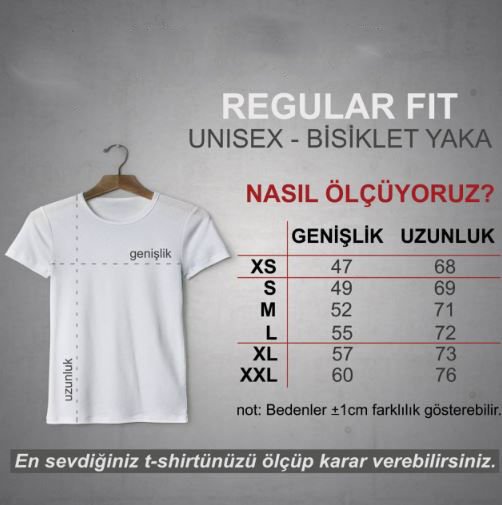 Herşey Nota Mikrofon Beyaz Tshirt