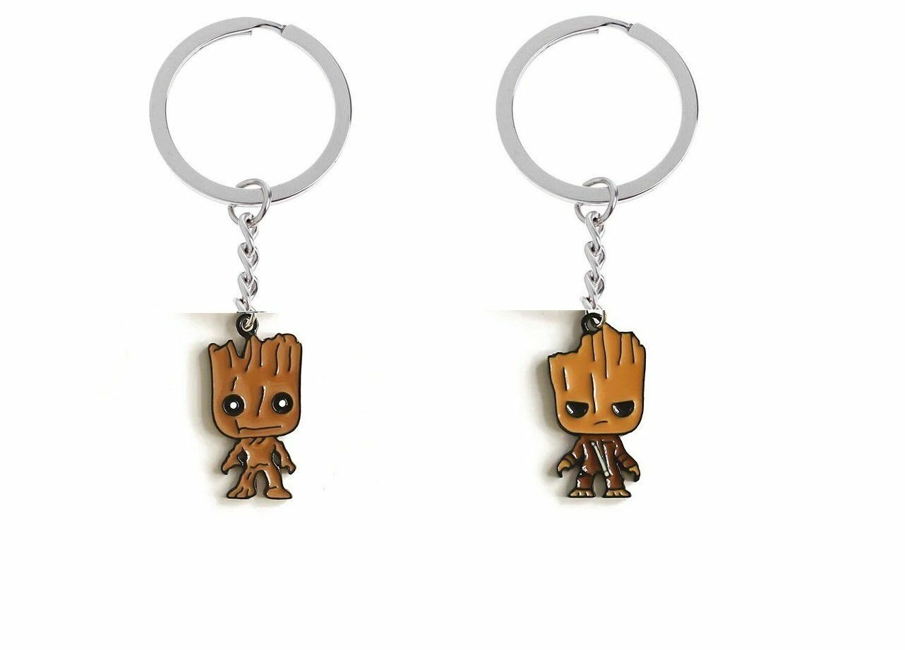 Groot best friends arkadaşlık ikili kolye çift Anahtarlık