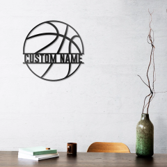 Basketbol Topu Duvar Dekoru