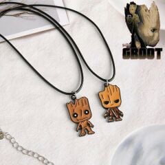 Groot best friends arkadaşlık ikili kolye çift kolye