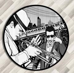 Jazz Saksafon Yuvarlak Halımız