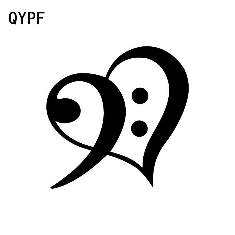 Herşey Nota Fa Anahtar Nota Sticker