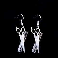 Makas Tarak Tasarım Küpe