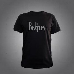 The Beatles Siyah Tshirt L